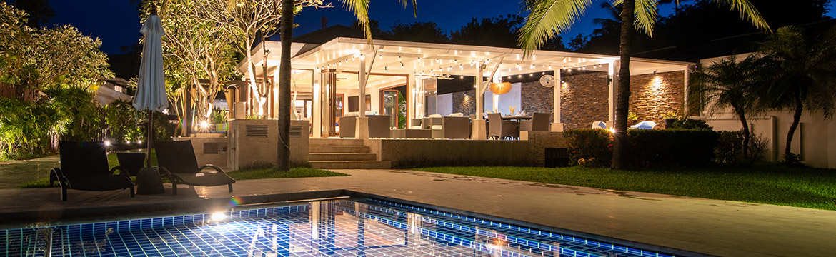 Villa Chi - Villa view at night